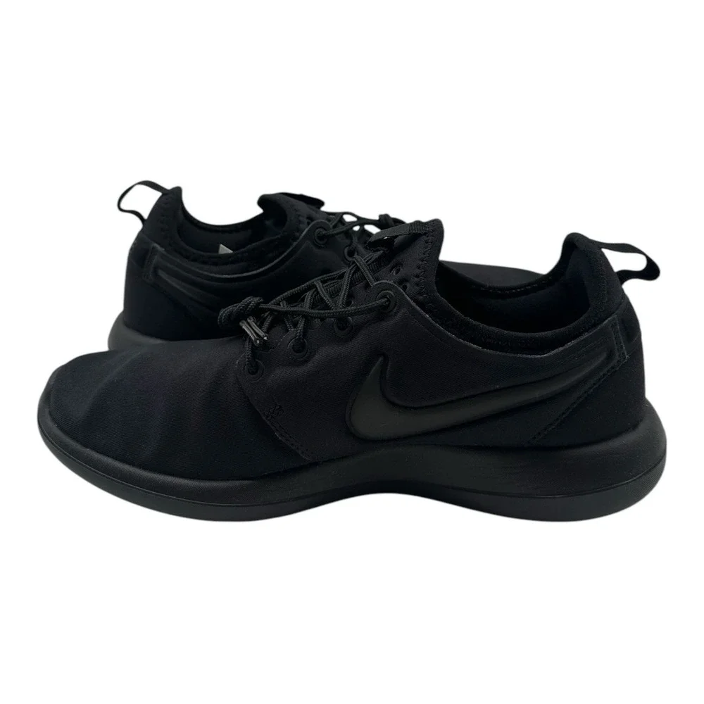 Nike Roshe Two GS Running Shoes Size Youth 6.5 Womens 8 Black Sneaker 844653-001